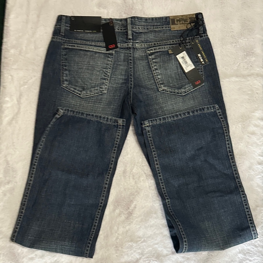 Qgene Men's Blue Denim Jeans